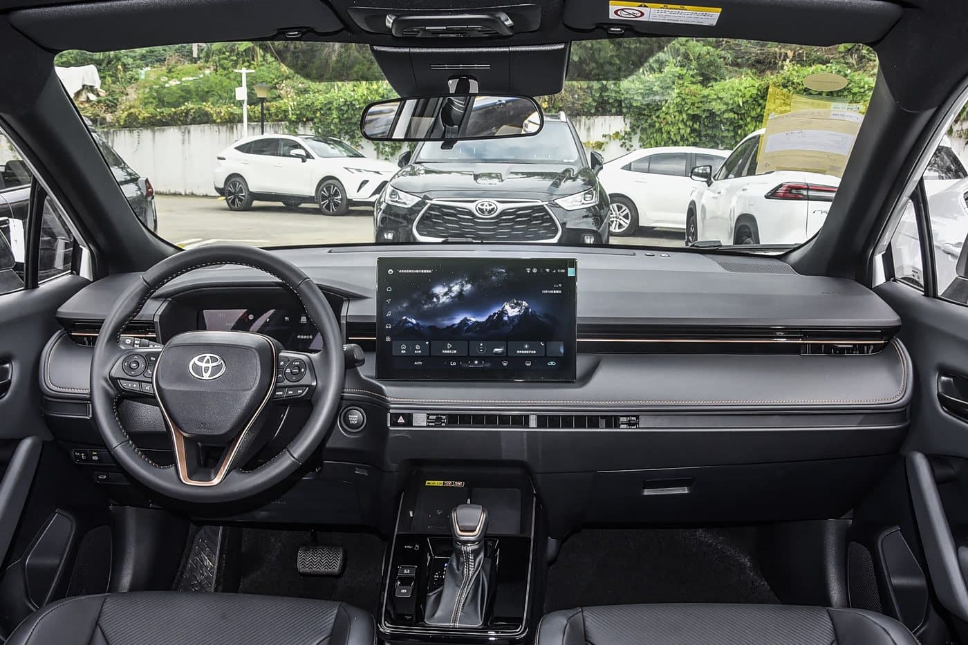 2026 Toyota Frontlander — dashboard and interior, compact SUV for export